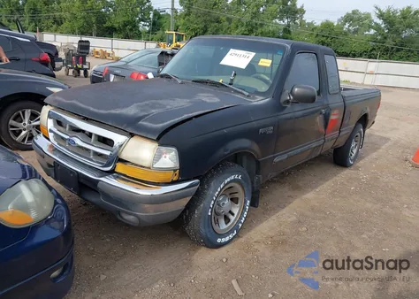 1998 Ford Ranger Splash/Xl/Xlt from USA, damaged, VIN 1FTYR14X2WPA13404